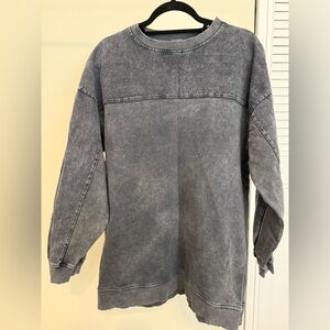 Zara Washed Denim Tunic